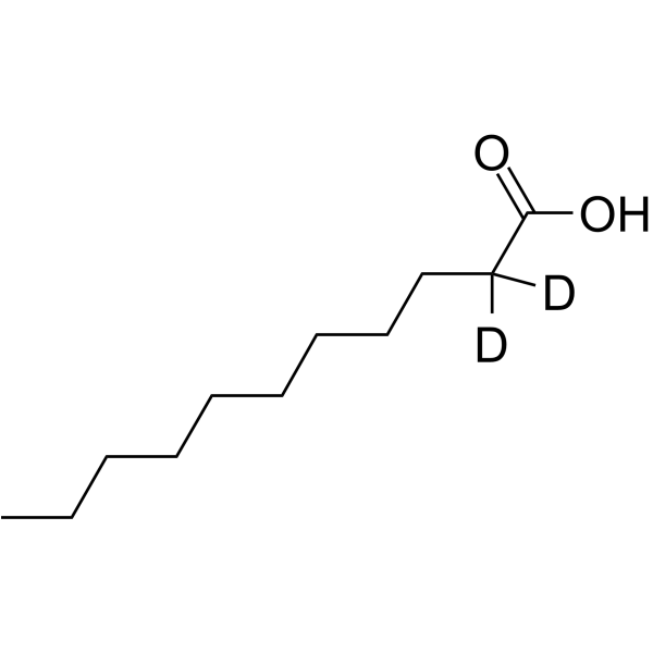 Undecanoic acid-d2 64118-43-0